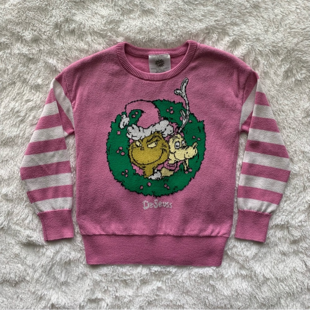 The Grinch Christmas Girls Top